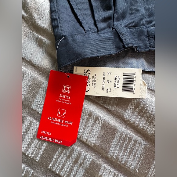 🧥Chaps Navy Blue Uniform Shorts, size 8 regular - Picture 7 of 8